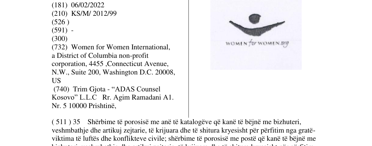 Zëri i markës womin for woming në buletin