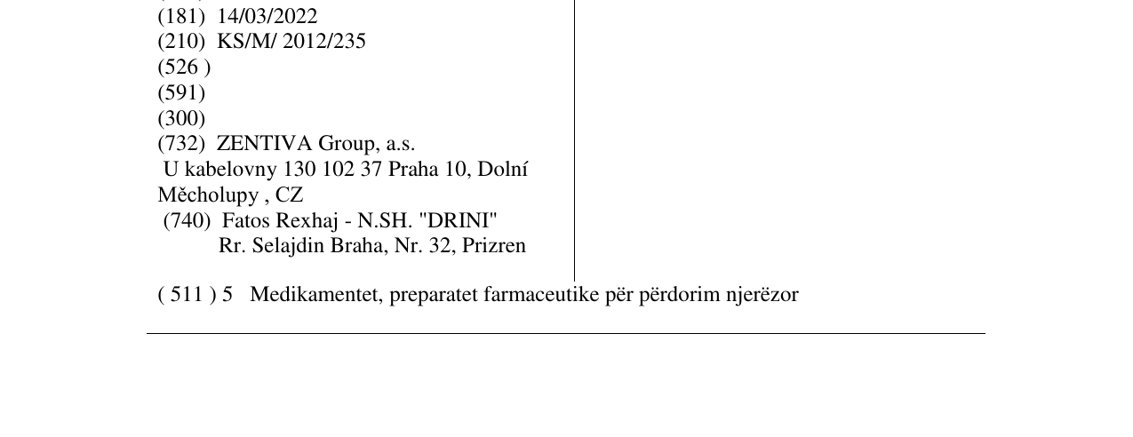 Zëri i markës ESTMAR në buletin