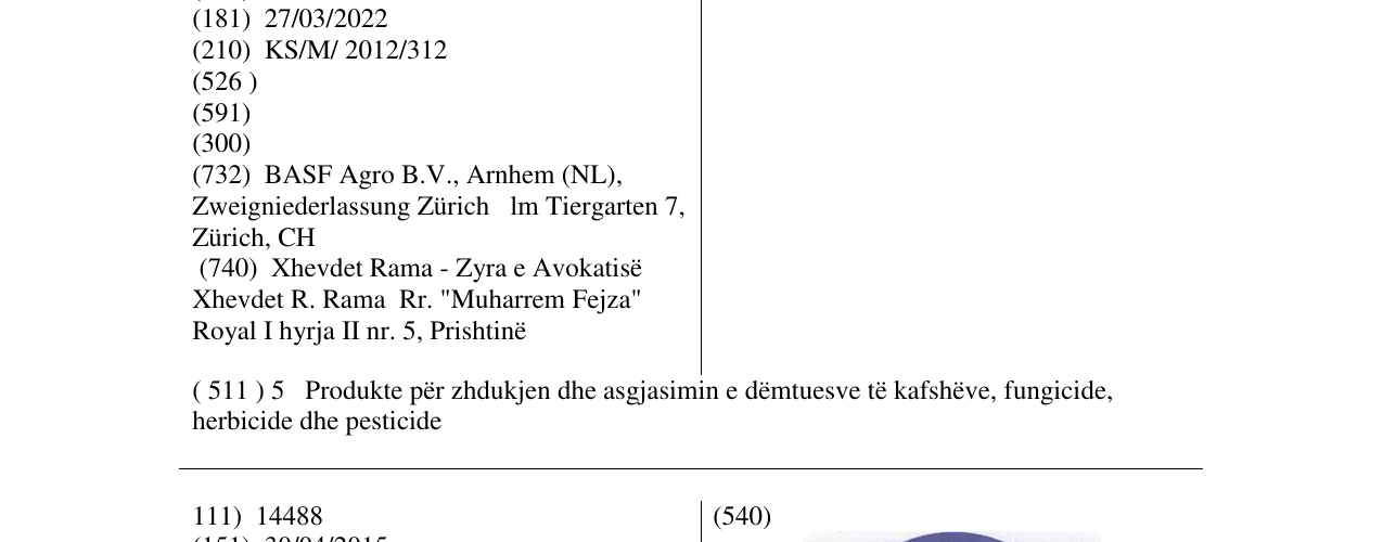 Zëri i markës MARATON në buletin