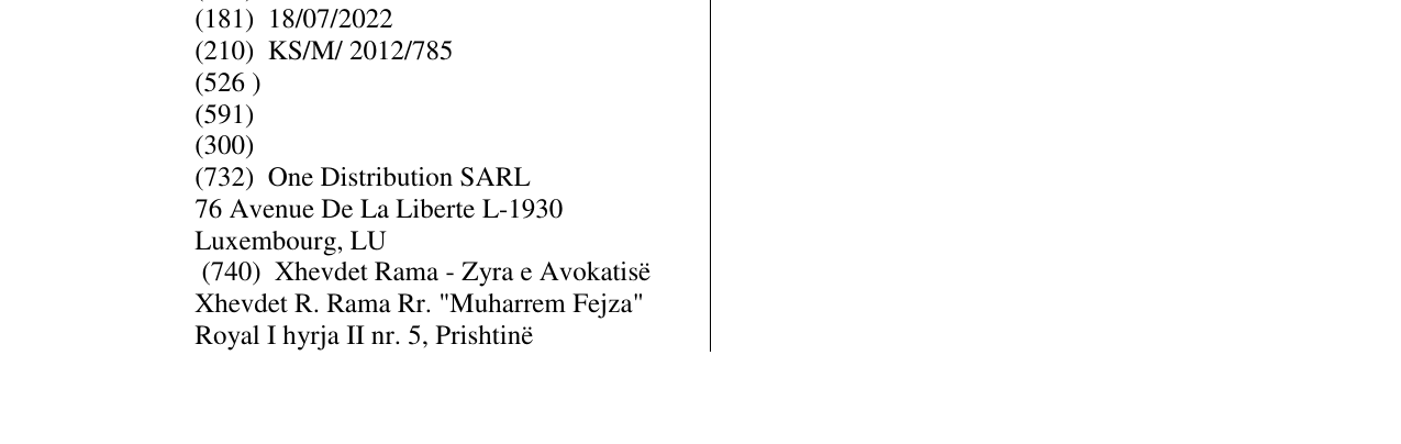 Zëri i markës SUPRA në buletin