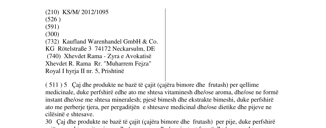 Zëri i markës SUBITO në buletin