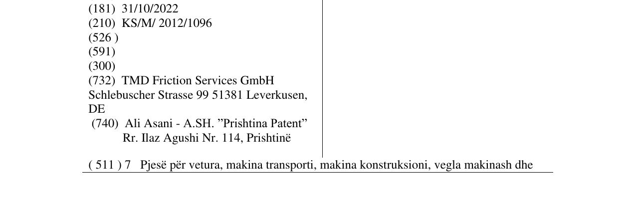 Zëri i markës COSID në buletin