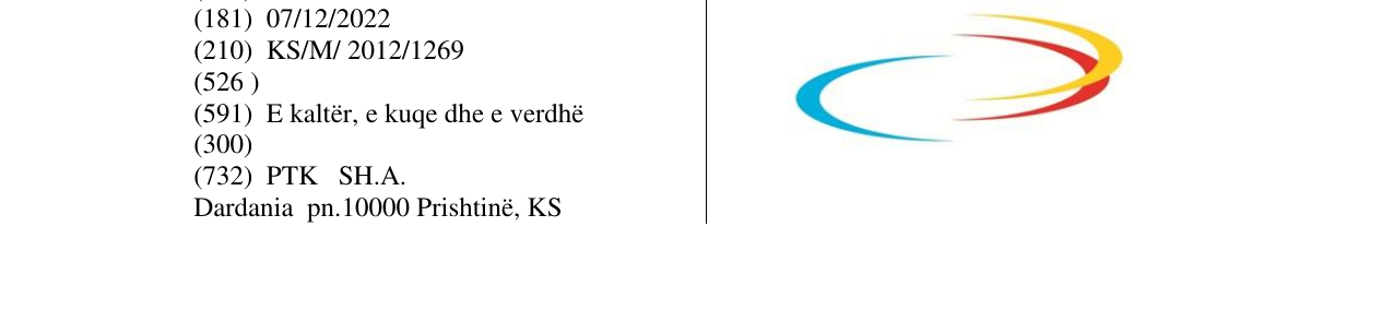 Zëri i markës Markë figurative në buletin