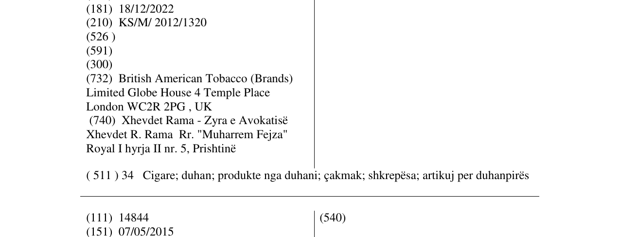 Zëri i markës iAMP në buletin