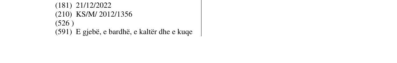 Zëri i markës Markë figurative në buletin