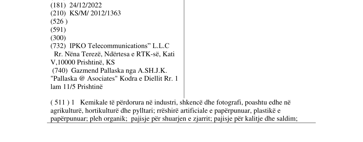 Zëri i markës Hey në buletin