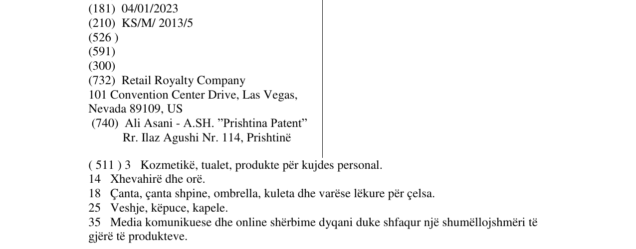 Zëri i markës AMERICAN EAGLE OUTFITTERS në buletin