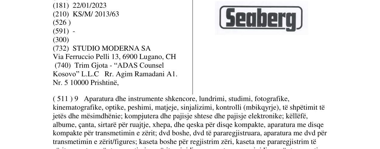 Zëri i markës Markë figurative në buletin
