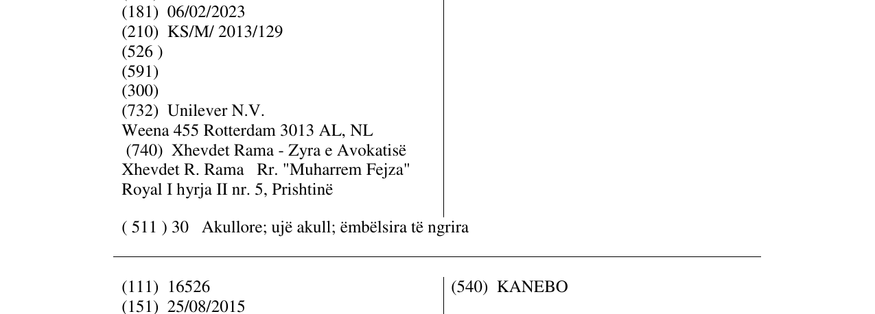 Zëri i markës MAX në buletin
