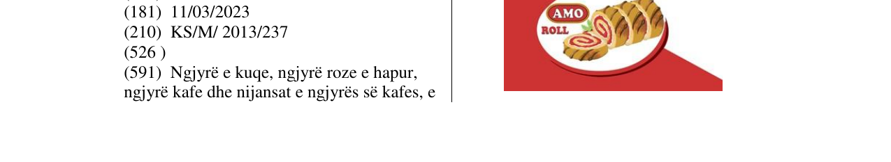 Zëri i markës AMO ROLL në buletin