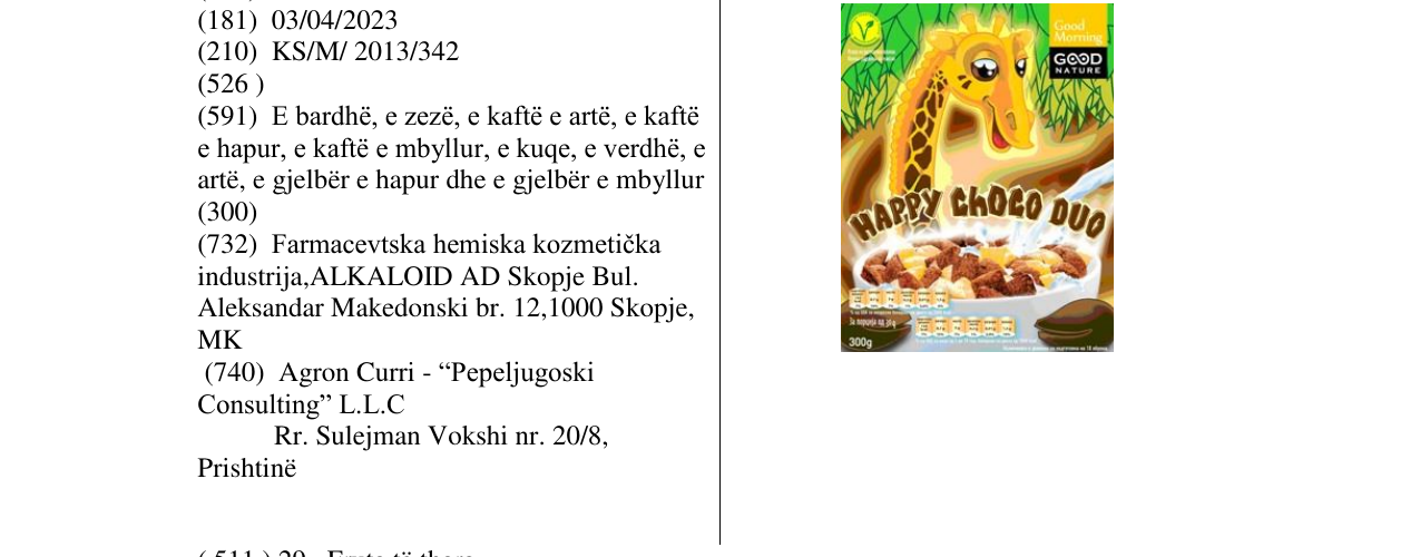 Zëri i markës Happy Choco duo në buletin