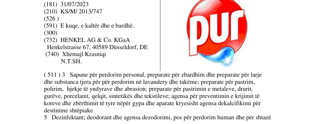 Zëri i markës pur në buletin