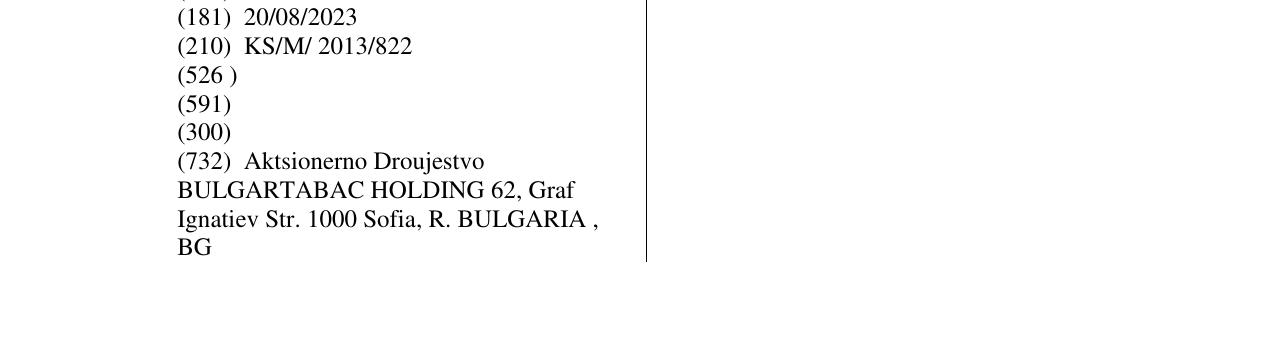 Zëri i markës EVA SECRETS në buletin