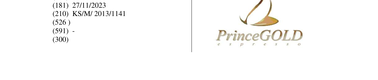 Zëri i markës PrinceGOLD në buletin
