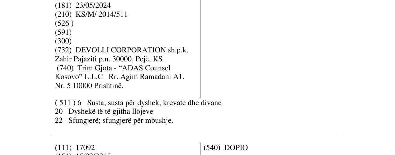 Zëri i markës DREAM në buletin