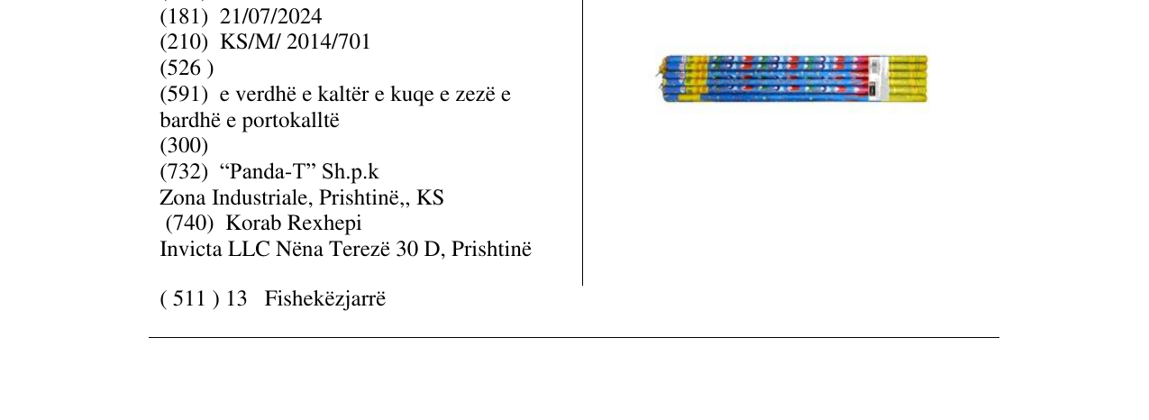 Zëri i markës 202 në buletin