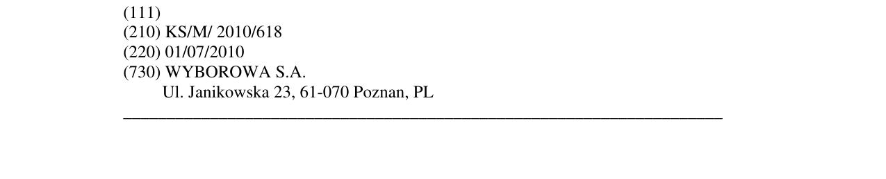 Zëri i markës Markë figurative në buletin
