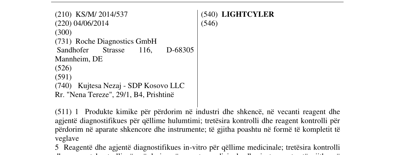 Zëri i markës LIGHTCYLER në buletin