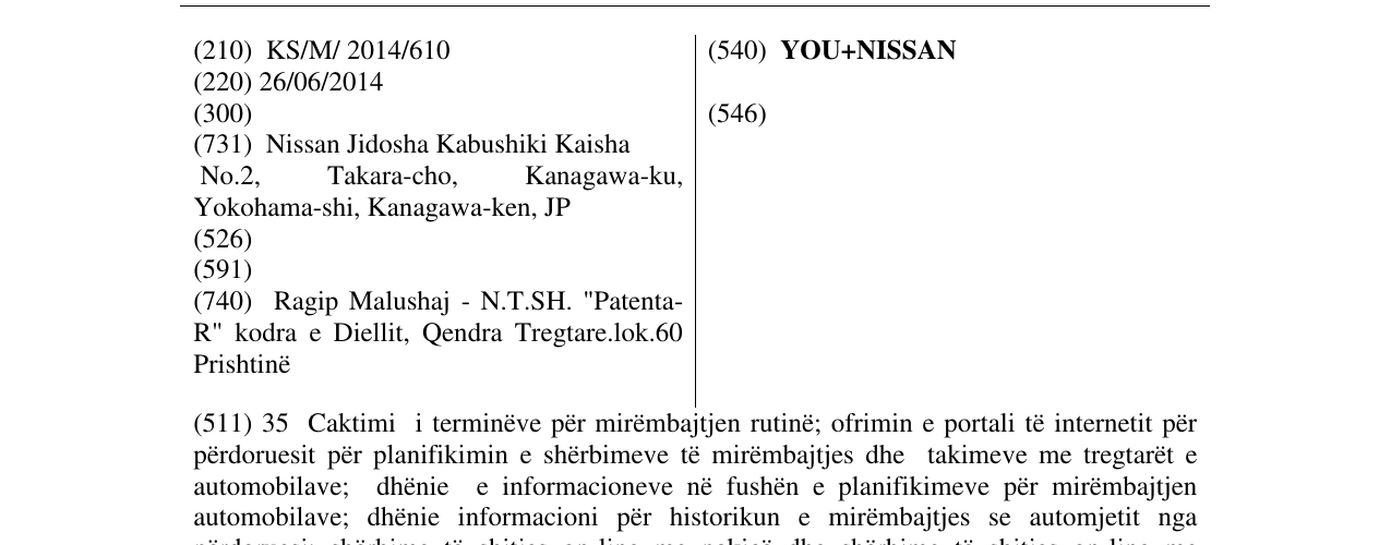 Zëri i markës YOU+NISSAN në buletin