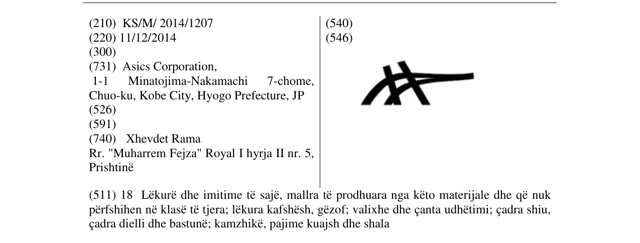 Zëri i markës Markë figurative në buletin