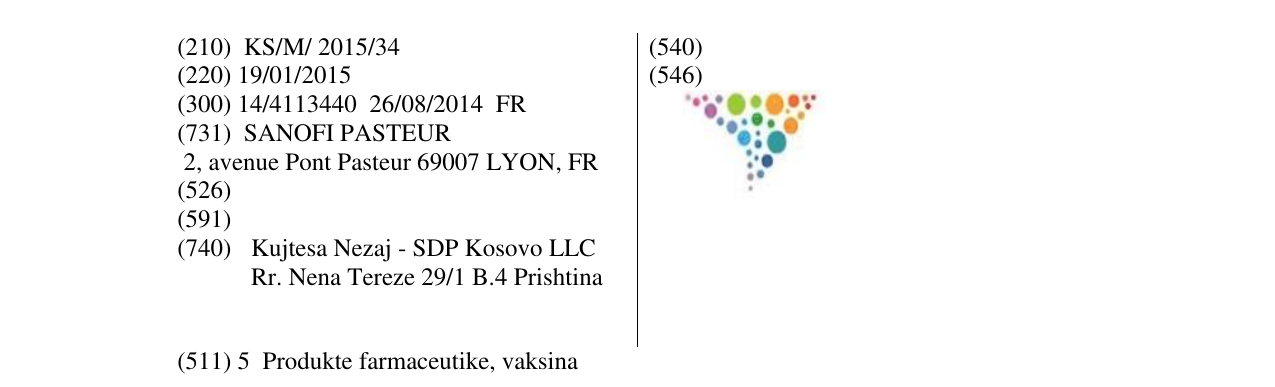 Zëri i markës Markë figurative në buletin