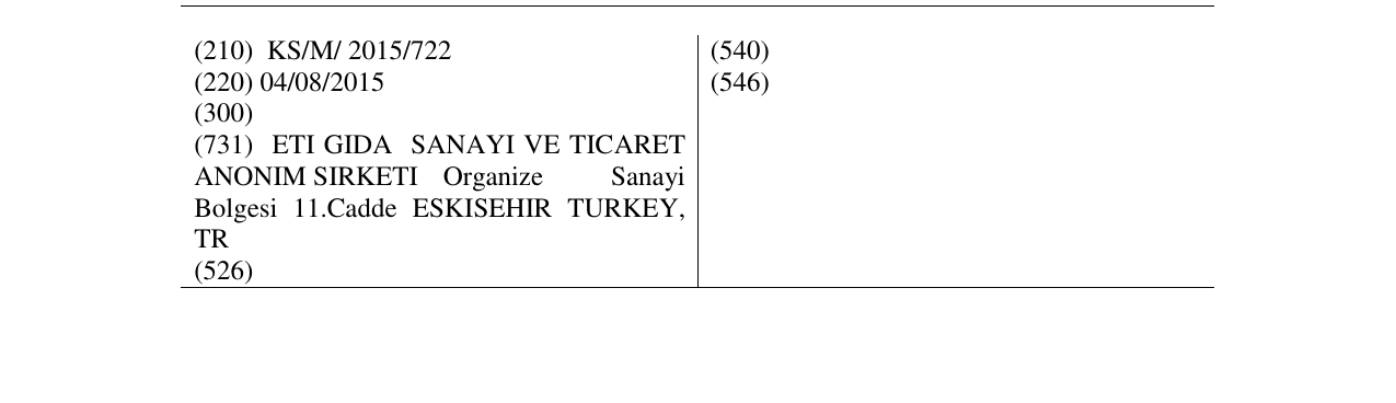 Zëri i markës Markë figurative në buletin