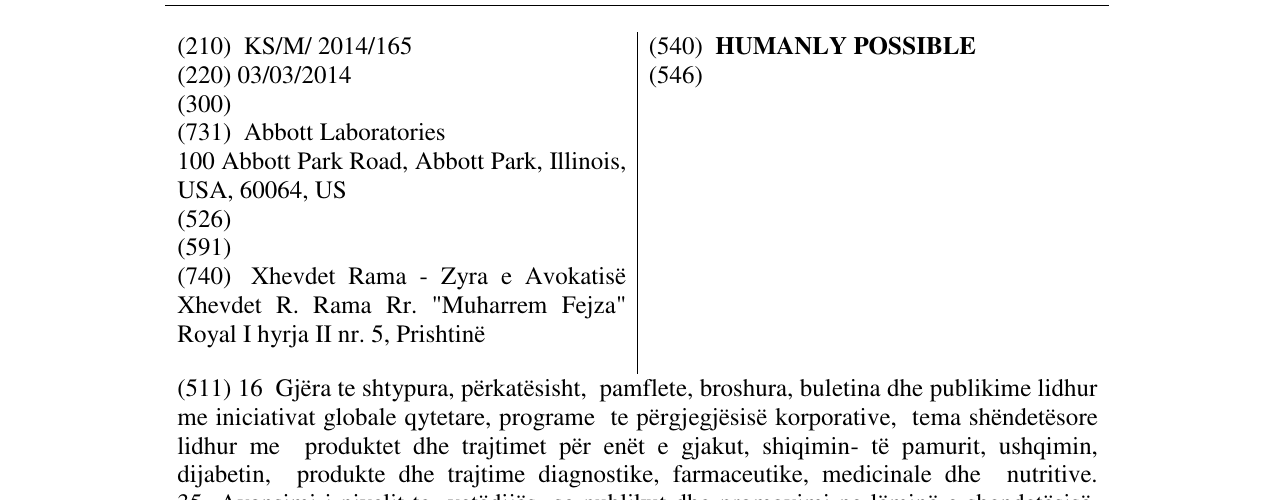 Zëri i markës HUMANLY POSSIBLE në buletin