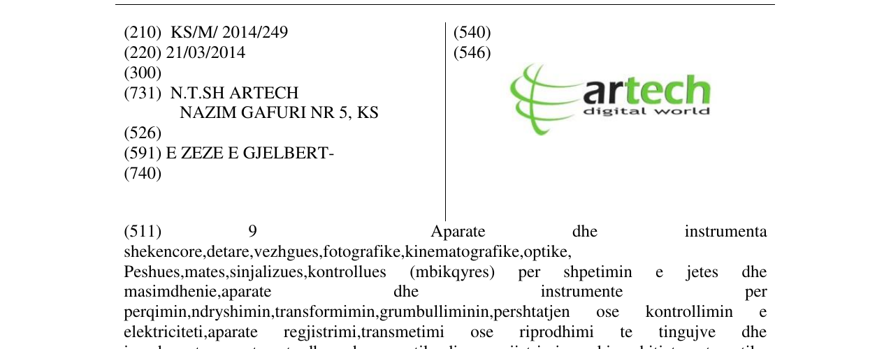 Zëri i markës artech digital world në buletin