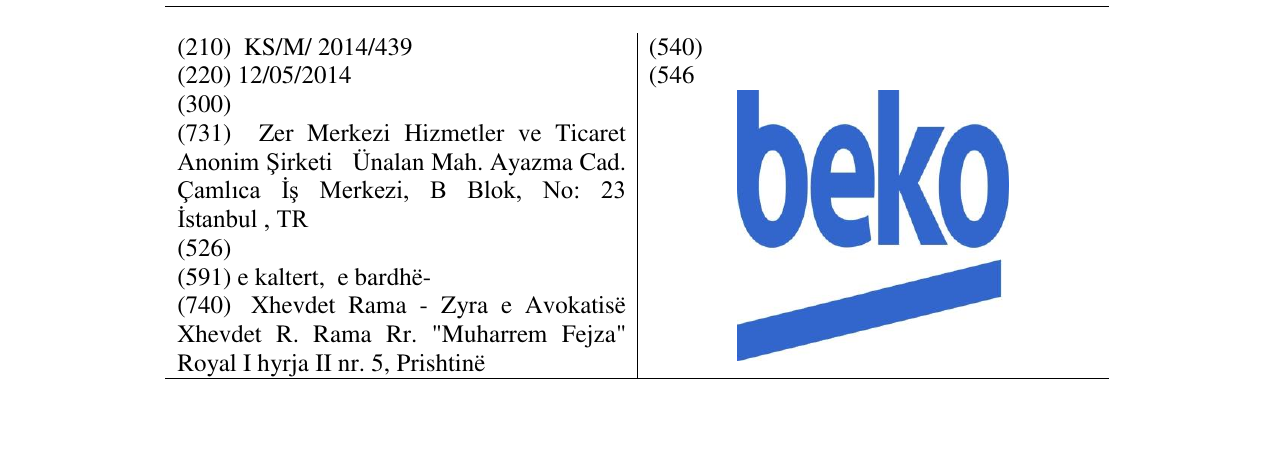 Zëri i markës (546 në buletin