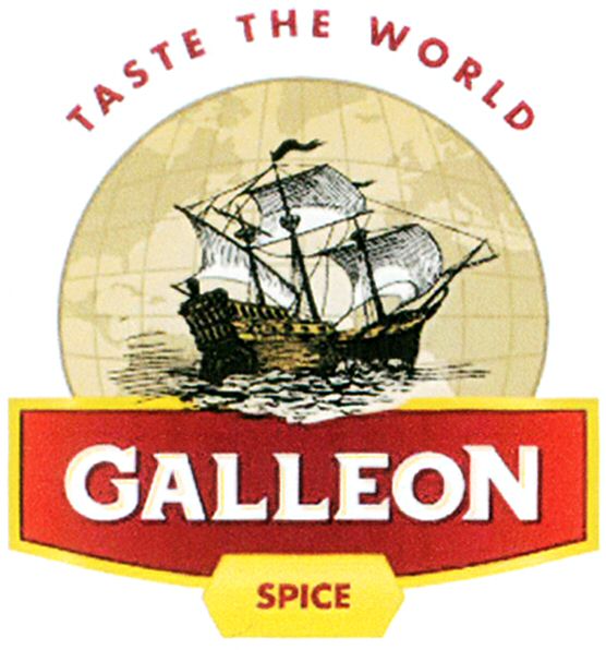 Paraqitja e markës TASTE THE WORLD GALLEON SPICE