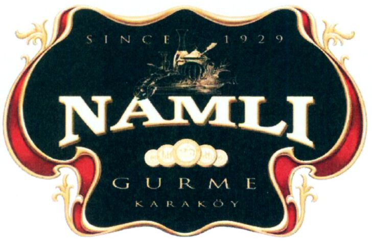 Paraqitja e markës NAMLI GURME KARAKÖY