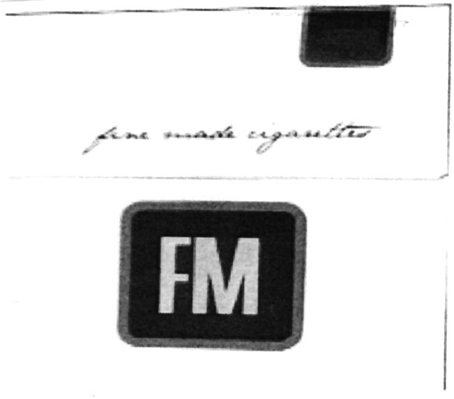 Paraqitja e markës FM fine made cigarettes