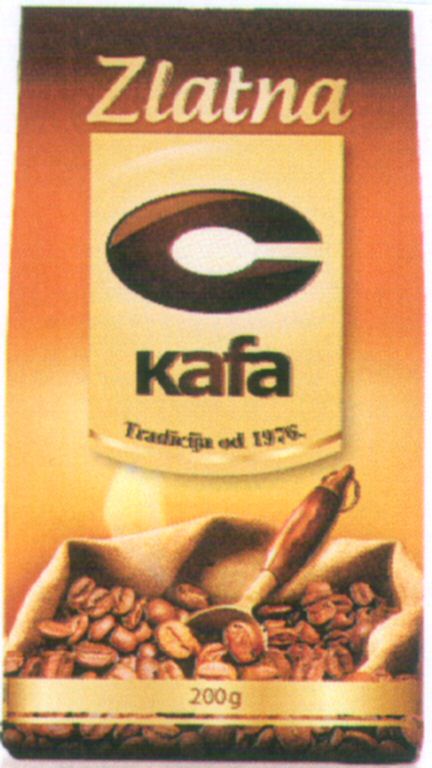 Paraqitja e markës Zlatna C kafa