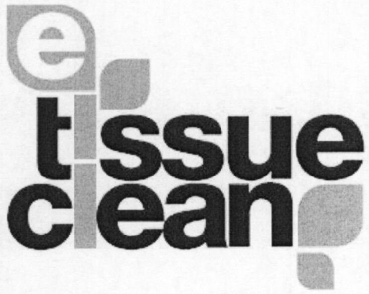 Paraqitja e markës e-tissue clean