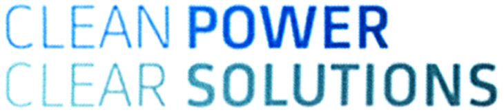 Paraqitja e markës CLEAN POWER CLEAR SOLUTIONS
