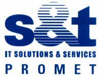 Paraqitja e markës s&t IT SOLUTIONS & SERVICES PROMET