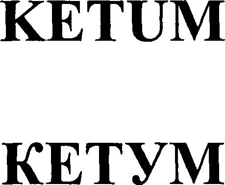 Paraqitja e markës KETUM