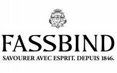 Paraqitja e markës FASSBIND SAVOURER AVEC ESPRIT. DEPUIS 1846.