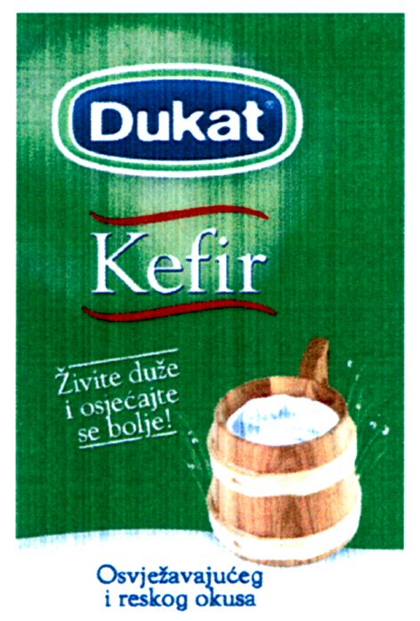 Paraqitja e markës Dukat Kefir