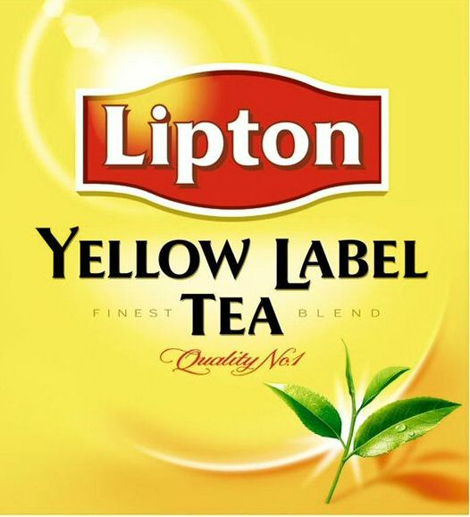 Paraqitja e markës Lipton YELLOW LABEL TEA