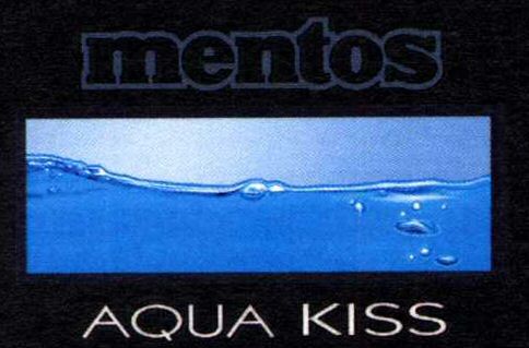 Paraqitja e markës mentos AQUA KISS
