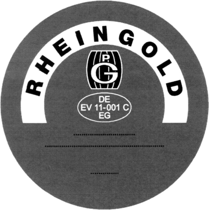 Paraqitja e markës RHEINGOLD PG DE EV 11-001 C EG