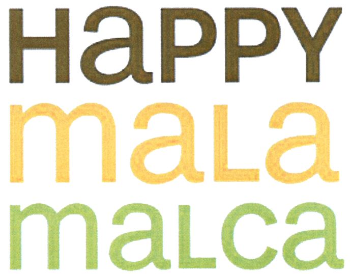 Paraqitja e markës HAPPY mala malca