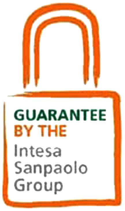 Paraqitja e markës GUARANTEE BY THE Intesa Sanpaolo Group