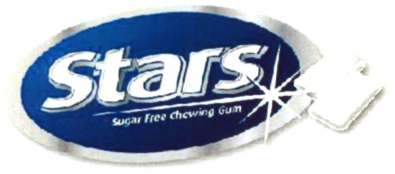 Paraqitja e markës Stars Sugar Free Chewing Gum