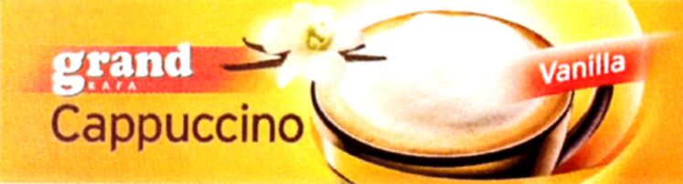 Paraqitja e markës Grand KAFA Cappuccino Vanilla