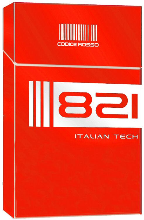 Paraqitja e markës 821 CODICE ROSSO ITALIAN TECH