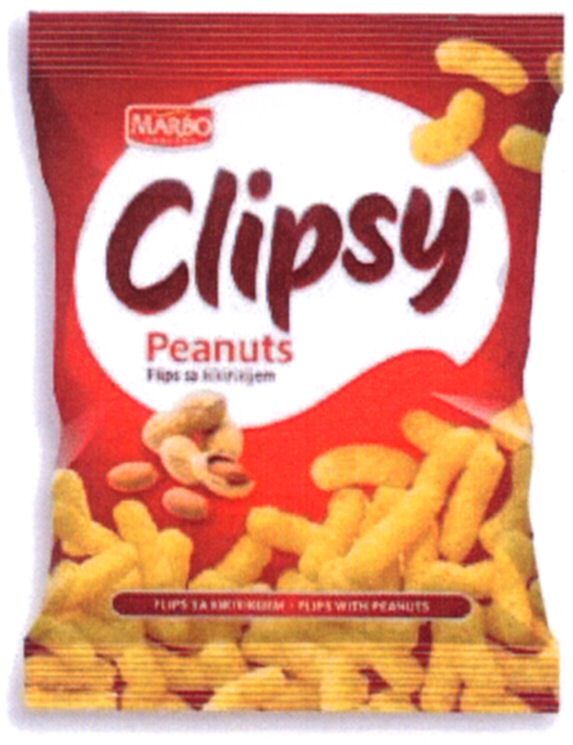 Paraqitja e markës Clipsy Peanuts