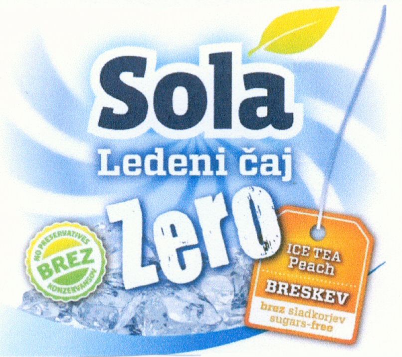 Paraqitja e markës Sola Ledeni caj Zero