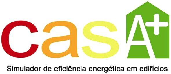 Paraqitja e markës casA+ Simulador de eficiencia energetica em edificios
